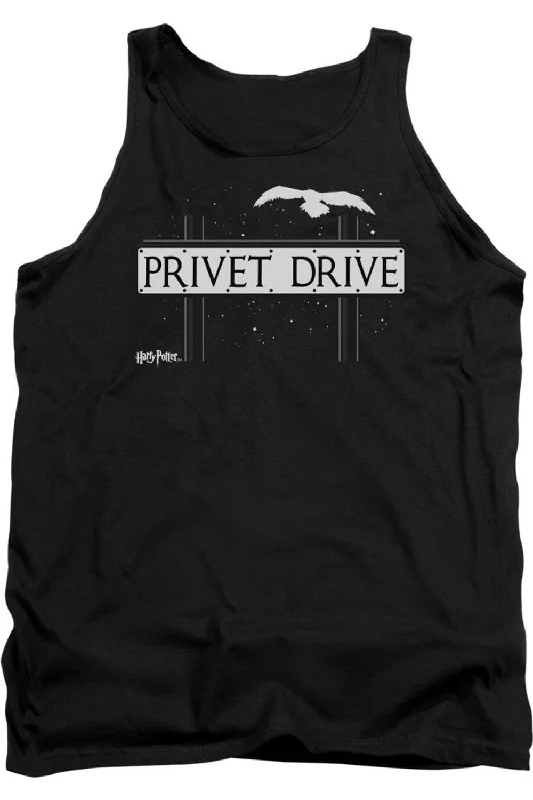Harry Potter Privet Drive Adult Tank Top