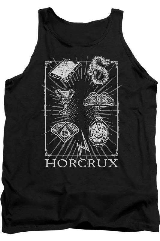 Harry Potter Horcrux Symbols Adult Tank Top