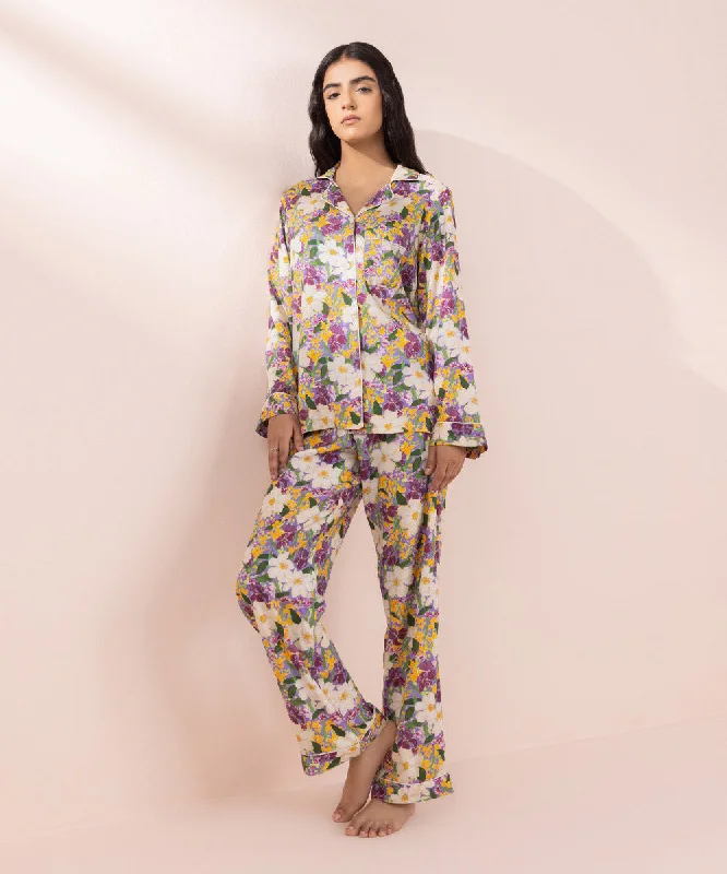 Printed Viscose PJ Set