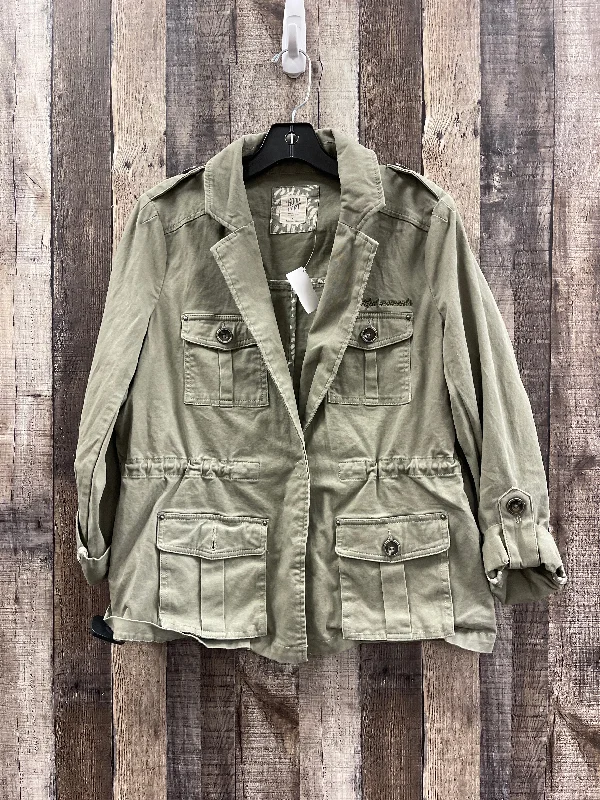 Jacket Denim By Cme In Green, Size: M
